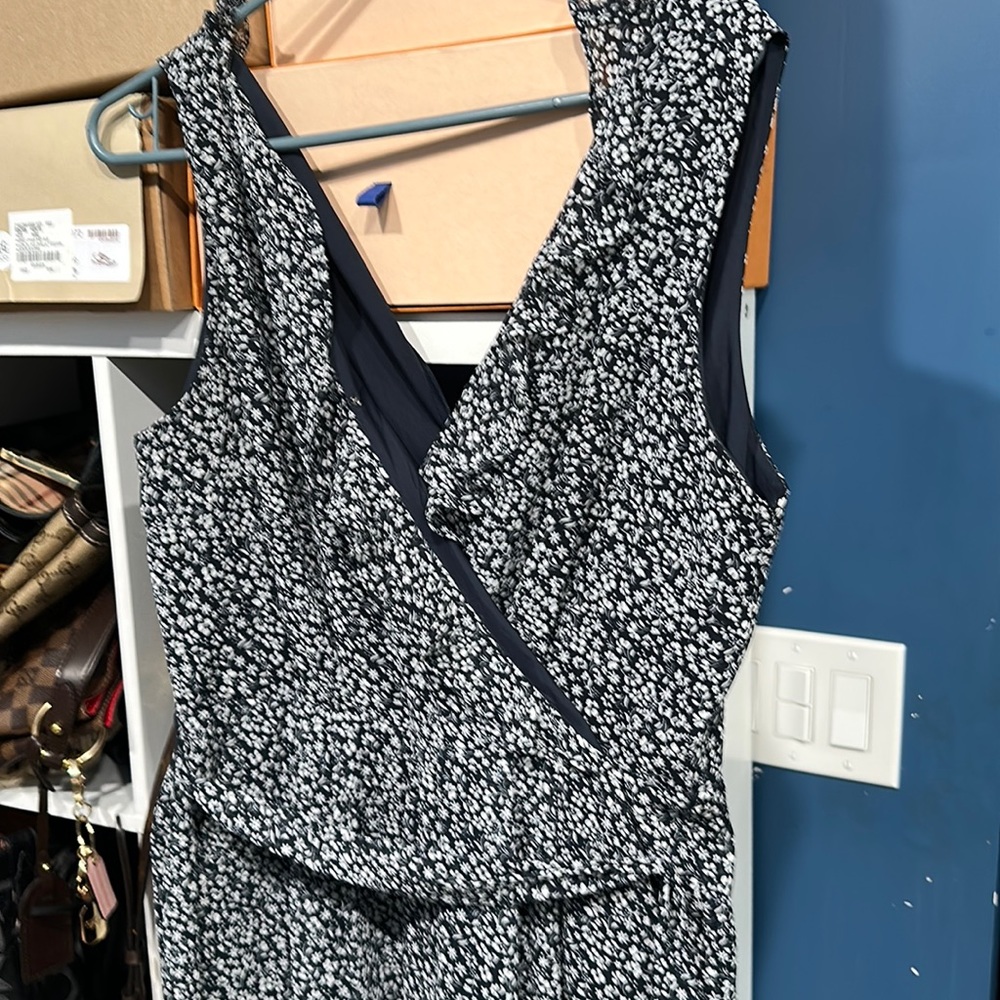 Navy blue and white great condition only used couple of times
